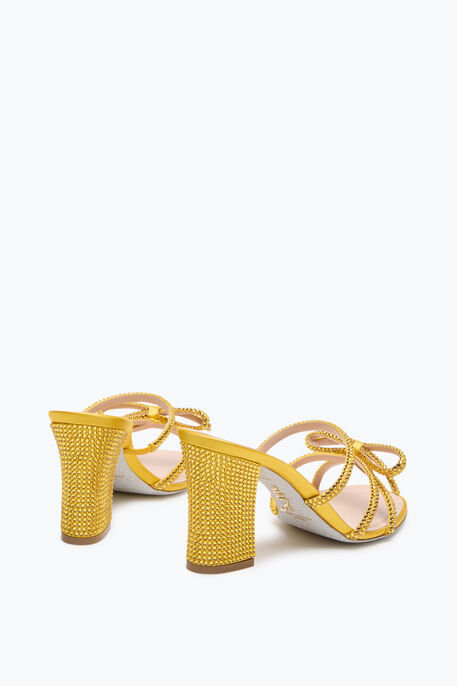 NICOLE YELLOW MULE 80