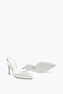 Slingback Cinderella blanco 80