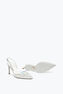 Cinderella Slingback 80 in Weiß