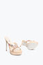 GIULIENNE NUDE MULE SANDAL WITH PLATFORM 130
