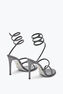 Cleo Anthracite Sandal With Crystals 105