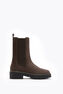 BIKA BRAUN KNÖCHELHOHER STIEFEL MIT KRISTALLEN 50
