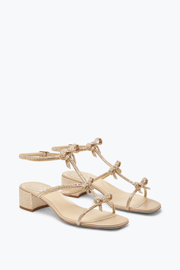 Caterina Crystal Beige Sandal 35