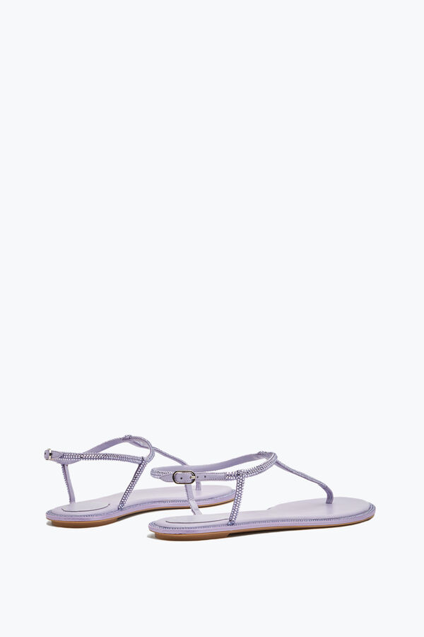 Diana Crystal Lavender Sandal 10