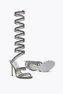 Chandelier Crystal Light Grey Sandal 105