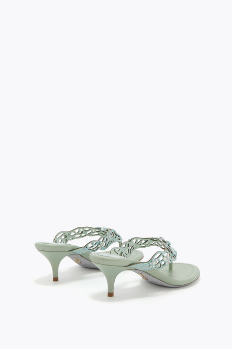 MULE &Agrave; ENTREDOIGT EDEN VERT MENTHE 50
