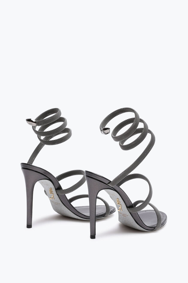 Trigold Cleo Anthracite Sandal 105 Trigold Cleo Anthracite Sandal 105
