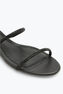 Sandalette Supercleo Schwarz Mit Kristallen 10