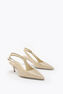 OLIVIA GOLD SLINGBACK 50