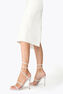 CLEO WEISSE SANDALE 105