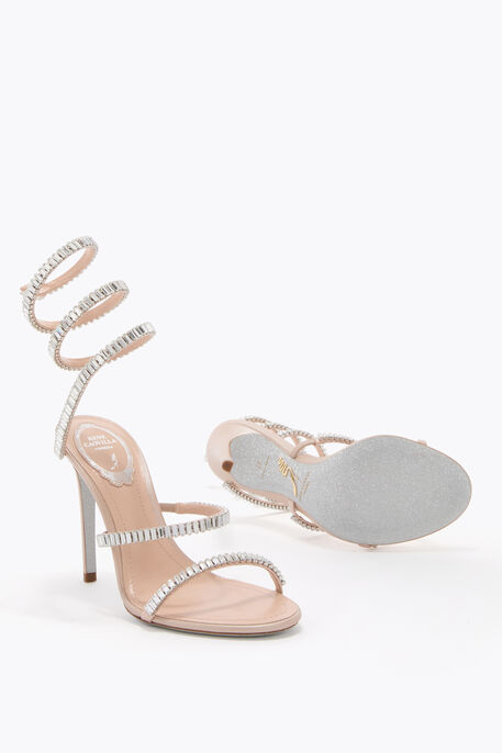 CLEO SPARK NUDE SANDAL 105