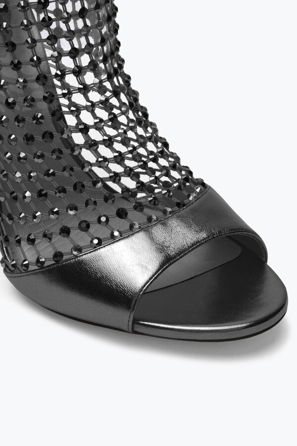 Galaxia Metallic Anthracite Sandal 105