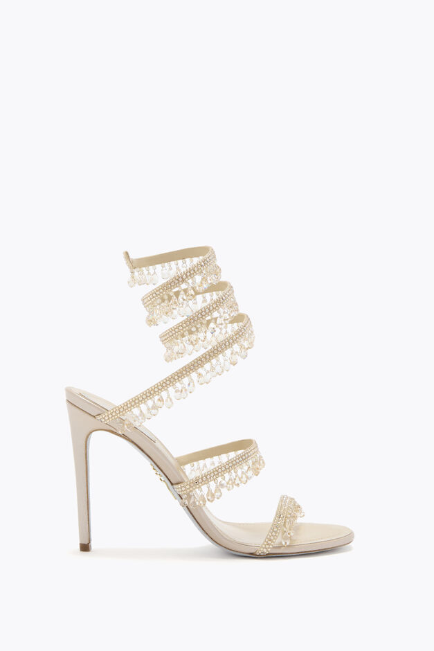 CHANDELIER CHAMPAGNE SANDAL 105 CHANDELIER CHAMPAGNE SANDAL 105