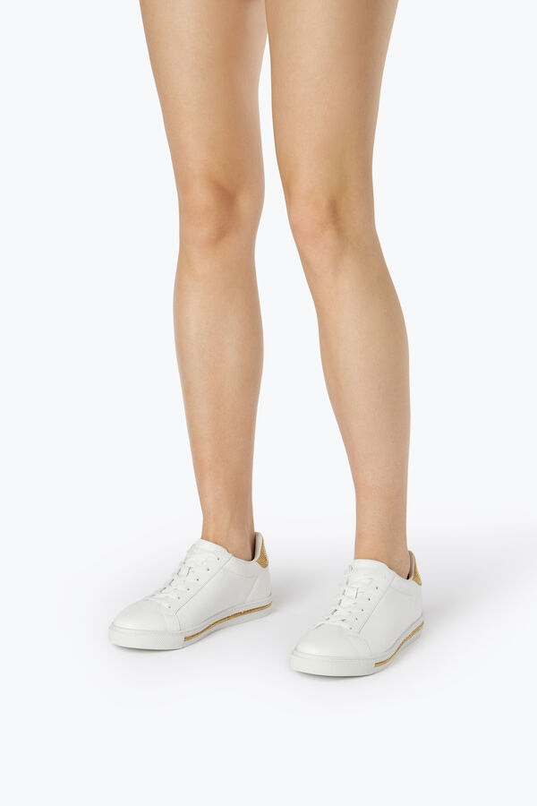 Xtra Crystal White-Gold Sneaker 15