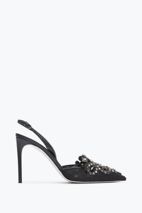 Slingback Con Tacco Alto Veneziana Slingback Con Tacco Alto Veneziana