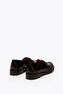 MORGANA DARK BROWN LOAFER WITH CRYSTALS 20
