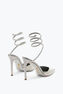 Cleo Kristall-Grau Offene Pumps 105