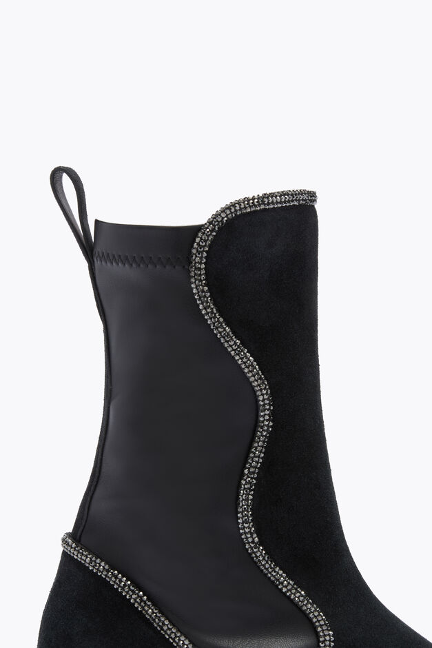 ONDA BLACK BIKER BOOT 50
