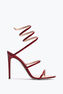 Cleo Metallic Red Sandal 105