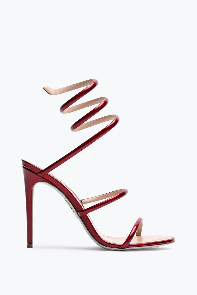 Cleo Metallic Red Sandal 105 Cleo Metallic Red Sandal 105