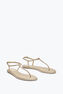 Diana Kristall-Beige Sandale 10