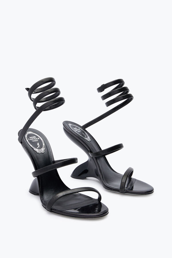 Symphony Black Sandal 105