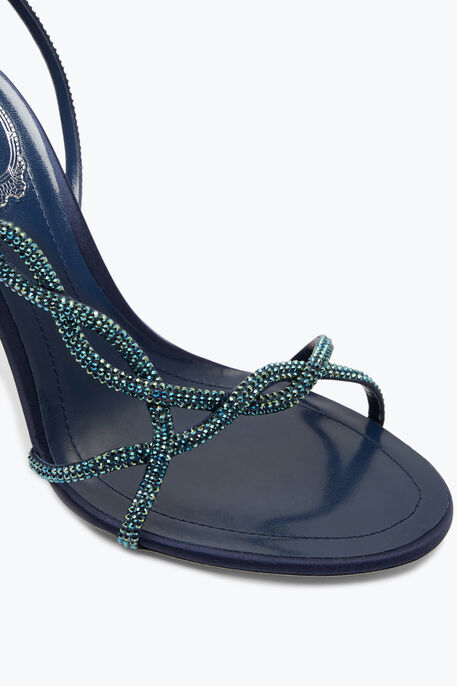BRAID ELECTRIC BLUE SANDAL 105 BRAID ELECTRIC BLUE SANDAL 105