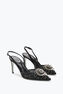 Barbara Black Slingback 80