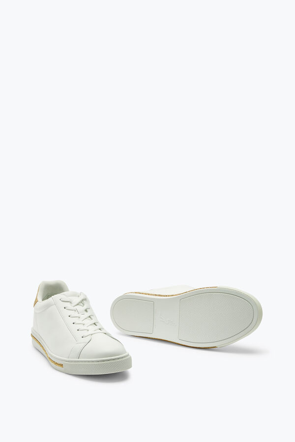 Xtra Crystal White-Gold Sneaker 15