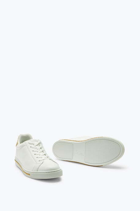 Xtra Crystal White-Gold Sneaker 15 Xtra Crystal White-Gold Sneaker 15