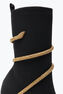 Margot Black And Gold Ankle Boot 105