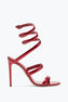 Cleo Red Mirror Sandal 105