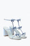 Caterina Crystal Powder Blue Sandal 80