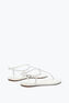 DIANA WHITE SANDAL WITH CRYSTALS 10