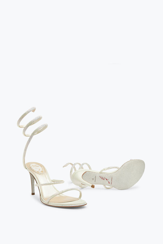 CLEO WHITE SANDAL 80 CLEO WHITE SANDAL 80
