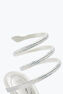 Cleo 105 Crystal Ivory Sandal