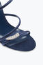 Sandalo Serpente Blu Notte Con Cristalli 105