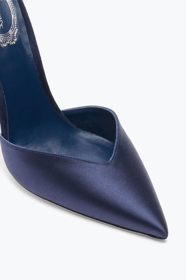 Margot Midnight Blue Pump 105