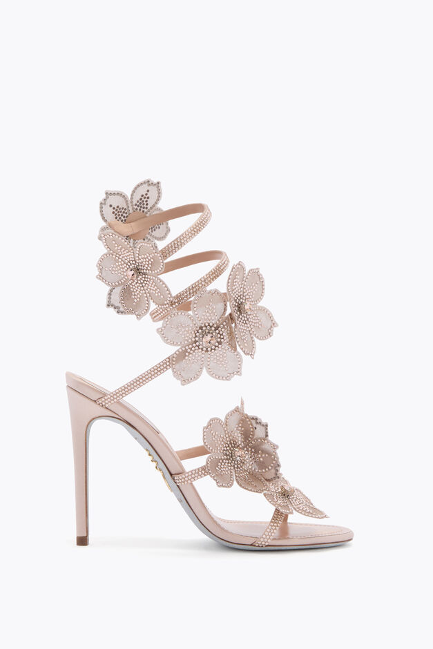 PEACH FLOWER BLUSH PINK SANDAL 105