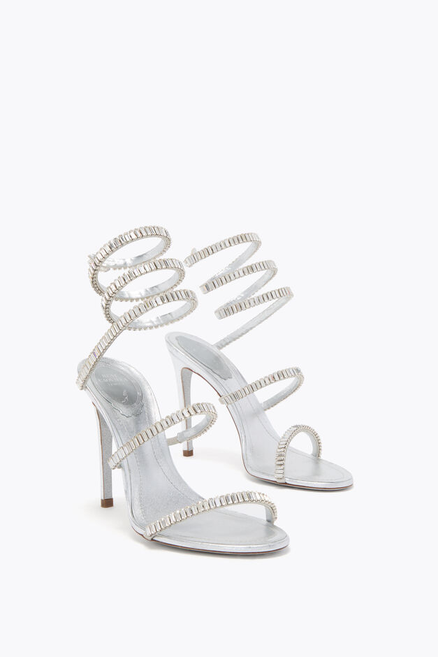 CLEO SPARK SILVER SANDAL 105 CLEO SPARK SILVER SANDAL 105