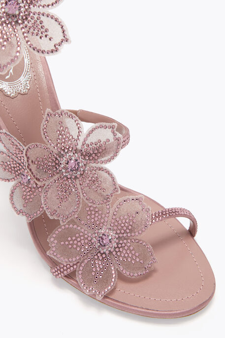 PEACH FLOWER BLUSH PINK SANDAL 80 PEACH FLOWER BLUSH PINK SANDAL 80