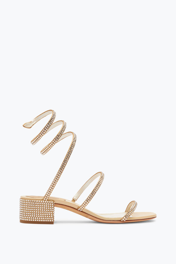 Sandalias Elegantes Beige Cleo