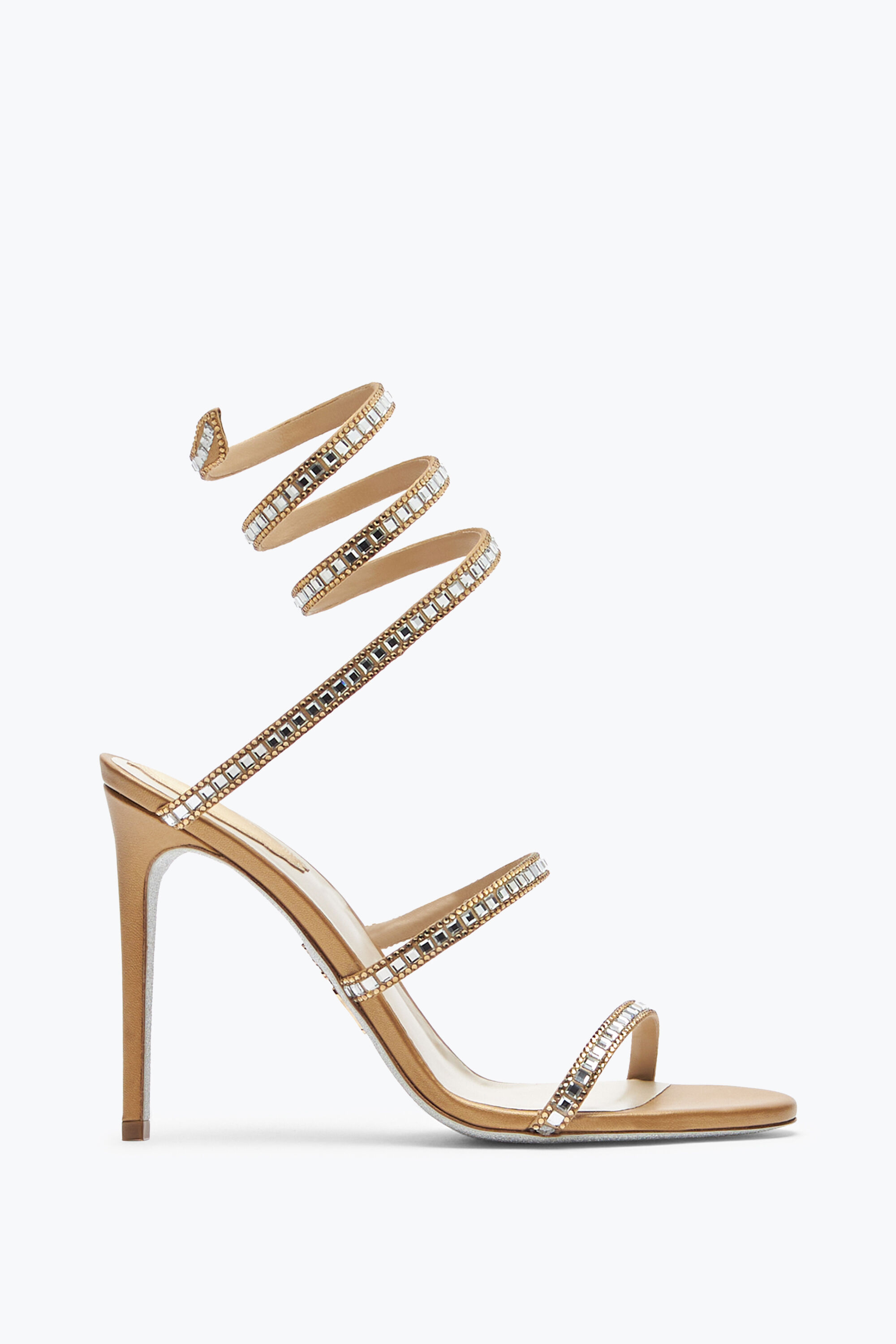 Champagne sandal heels outlet