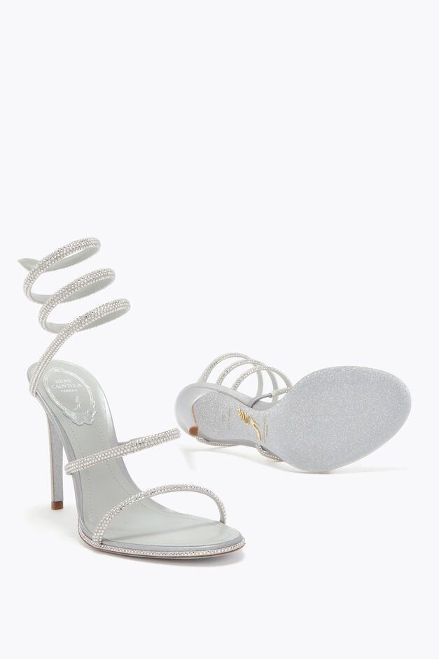 CLEO SILVER SANDAL 105 CLEO SILVER SANDAL 105