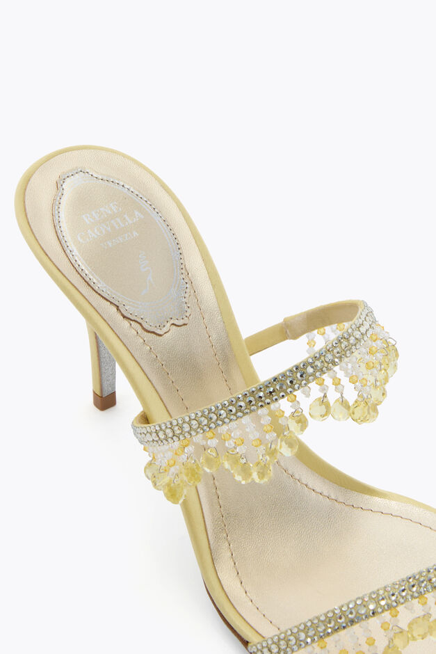 JAHANARA BUTTER YELLOW MULE 80