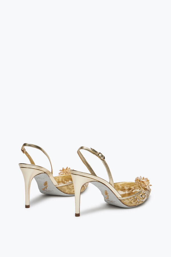 Cinderella Golden Slingback 80