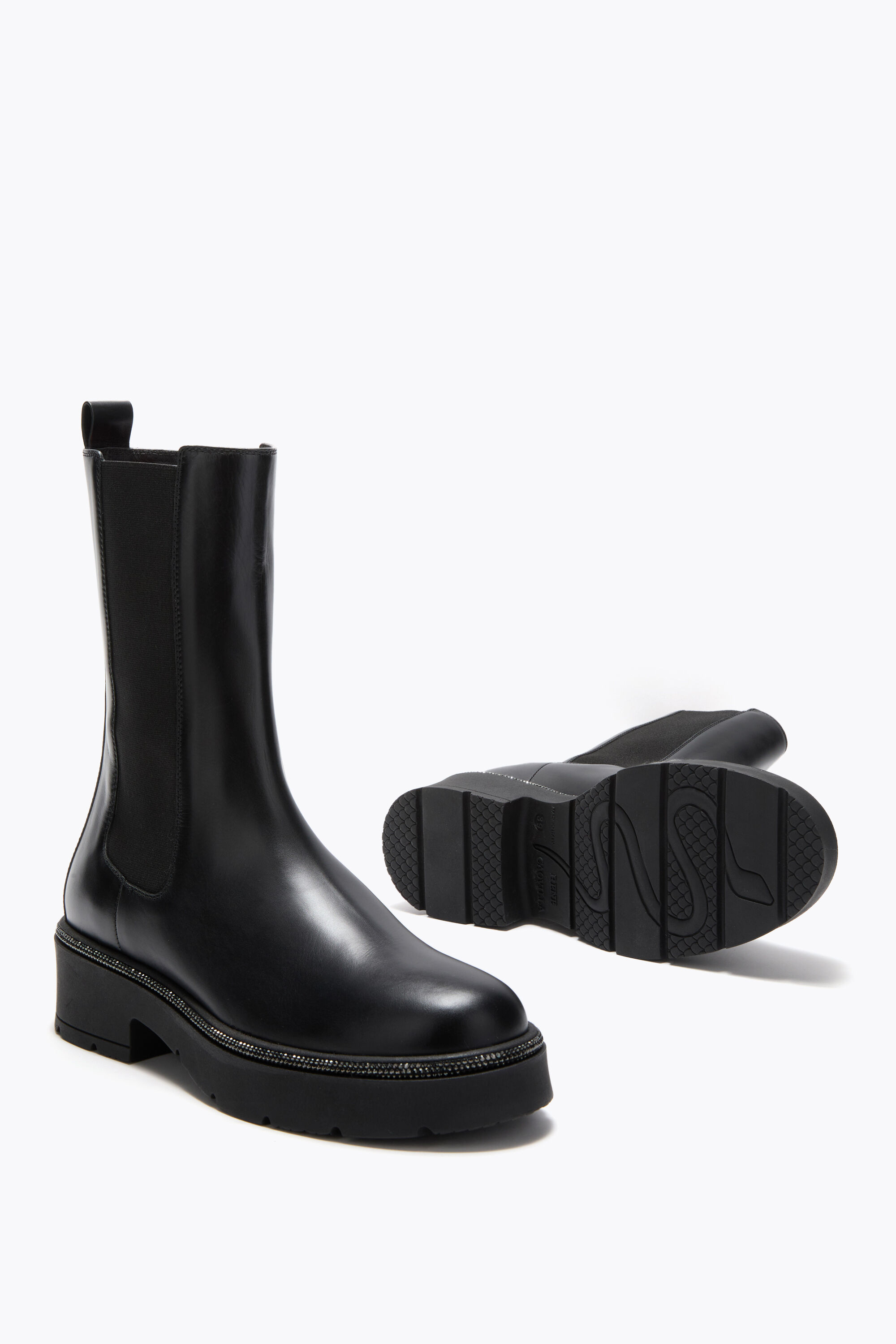 Designer Jeweled ankle boots with heels | Rene Caovilla®