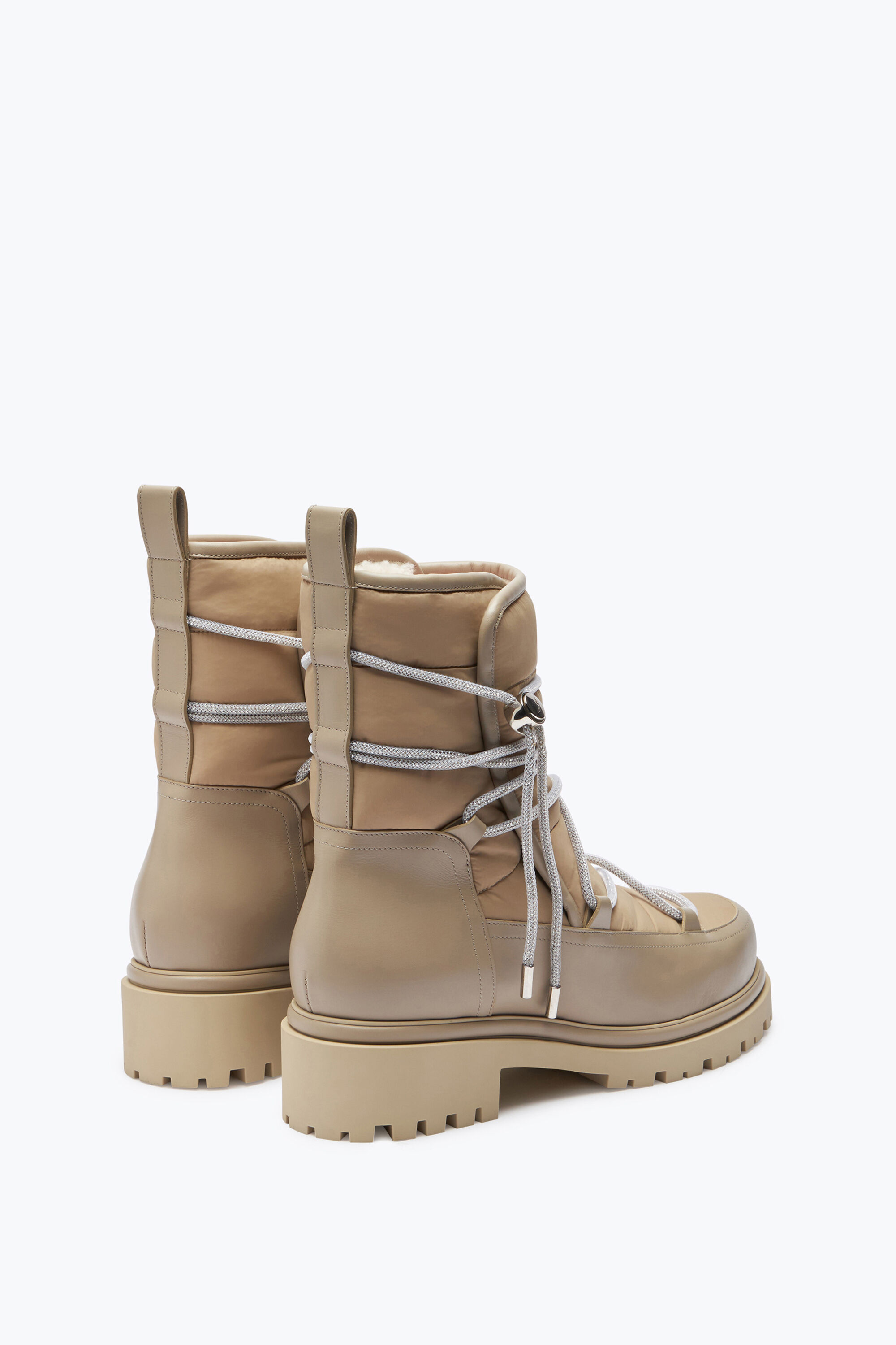 Aspen Crystals Beige Hiking Boot 25 Boots in Beige for Women