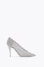 JINNY SILVER PUMP 100