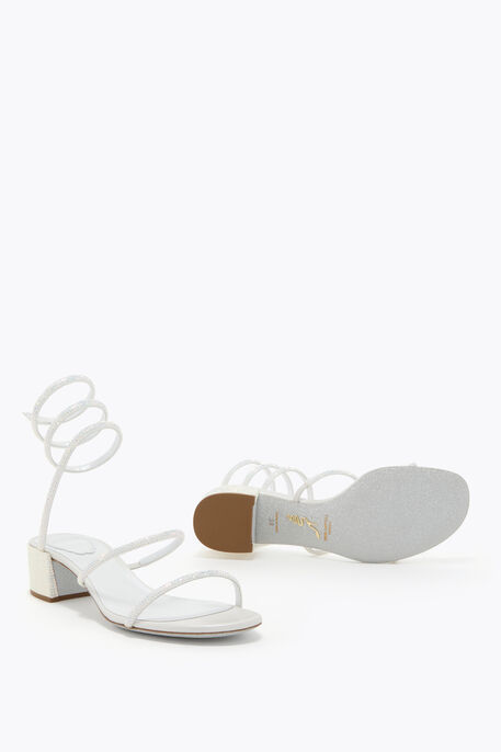 CLEO SANDALEN 40 IN WEIß CLEO SANDALEN 40 IN WEIß